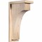 Ekena Millwork Huntington Smooth Corbel w/Backplate, Douglas Fir, 5 1/2"W x 10"D x 18"H COR06X10X18HUN01SDF - alternate 1